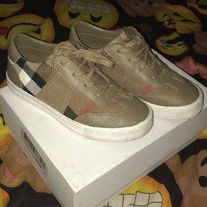 Burberry Youth sneakers..SOLD